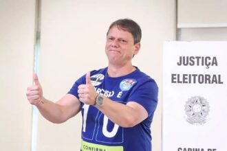 Tarcísio é reeleito governador de São Paulo