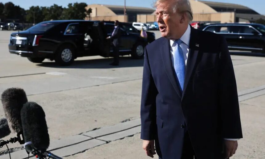 Trump diz que não vai se “envolver”, após carta de Flávio Bolsonaro