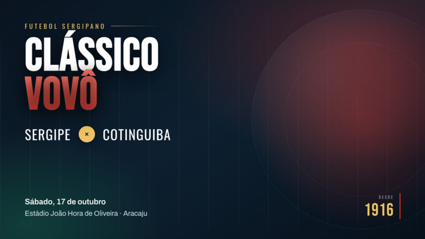 Clássico Vovô marca o sábado do futebol sergipano em Aracaju