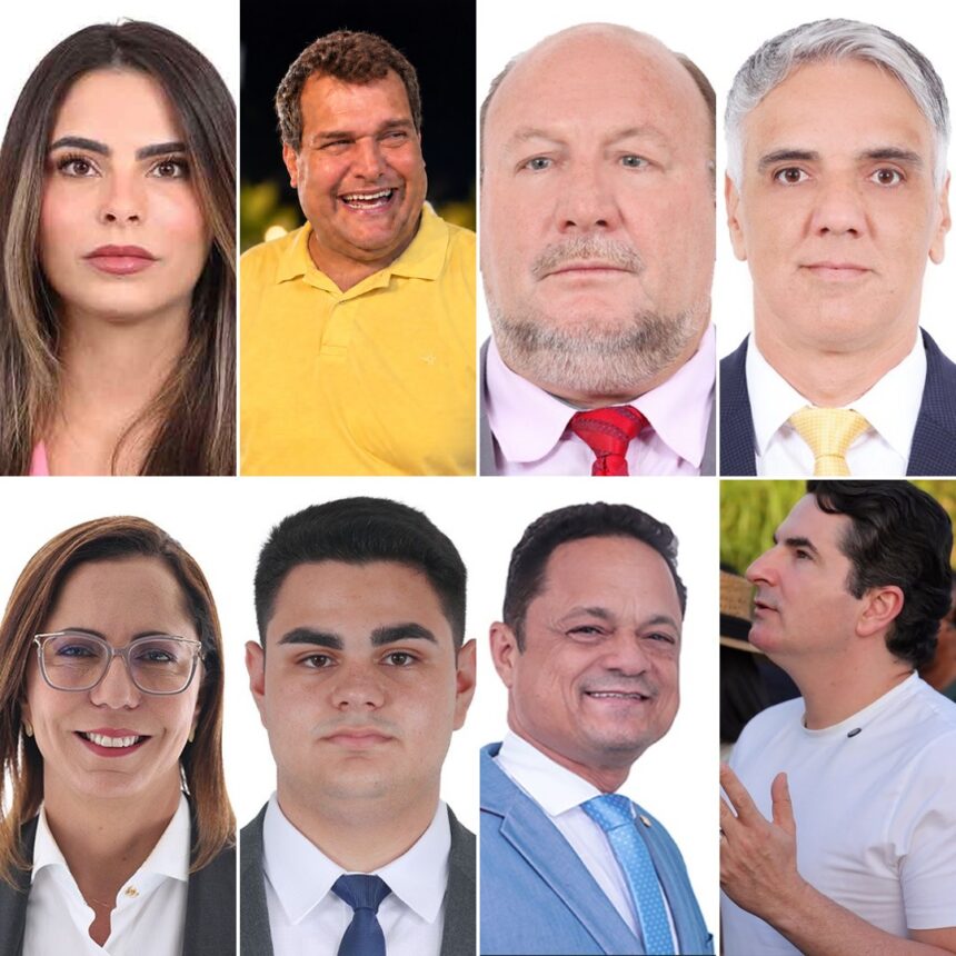 Os oito deputados federais eleitos por Sergipe em 2026