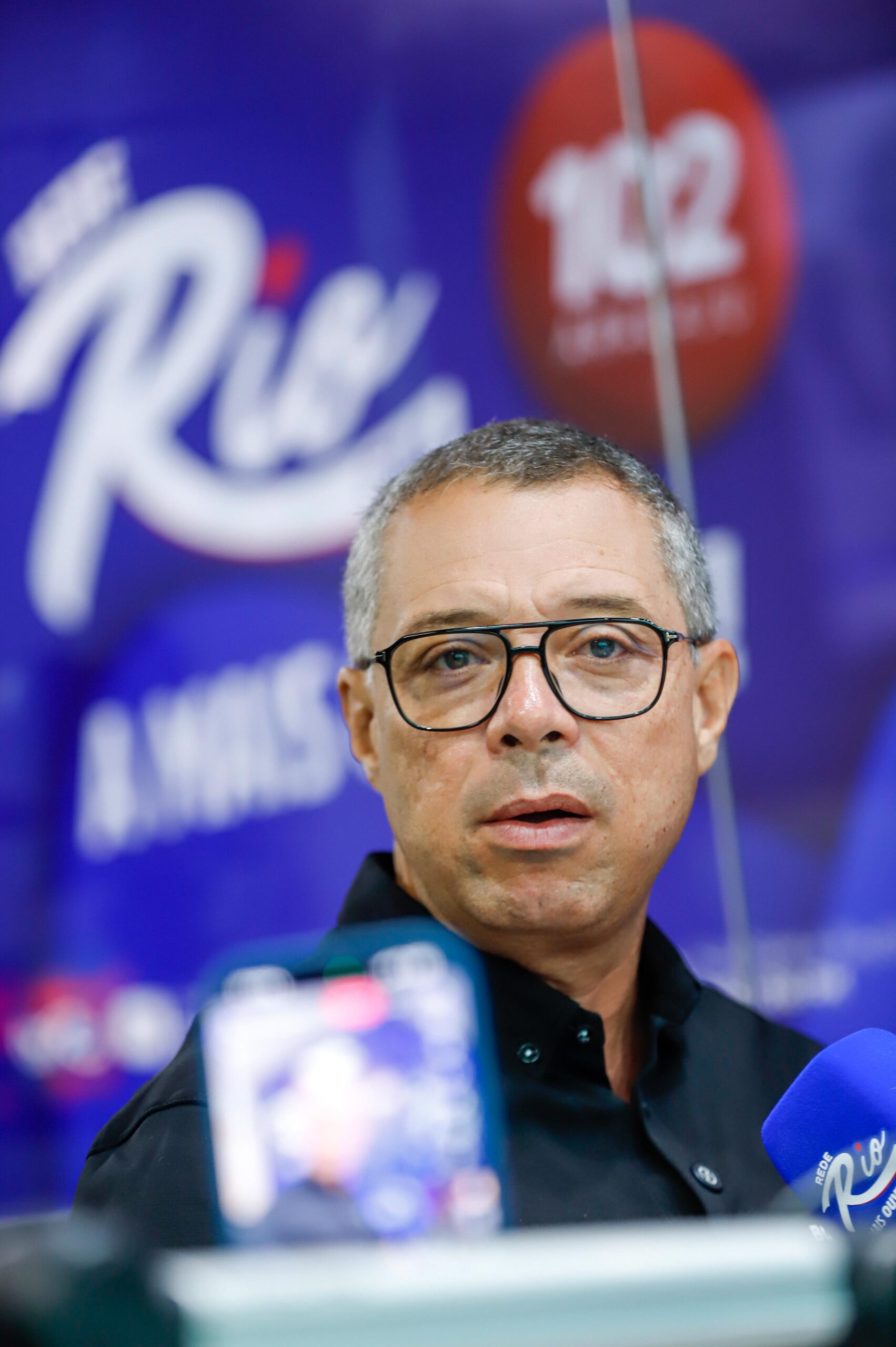 Fábio Mitidieri em entrevista à Rede Rio FM