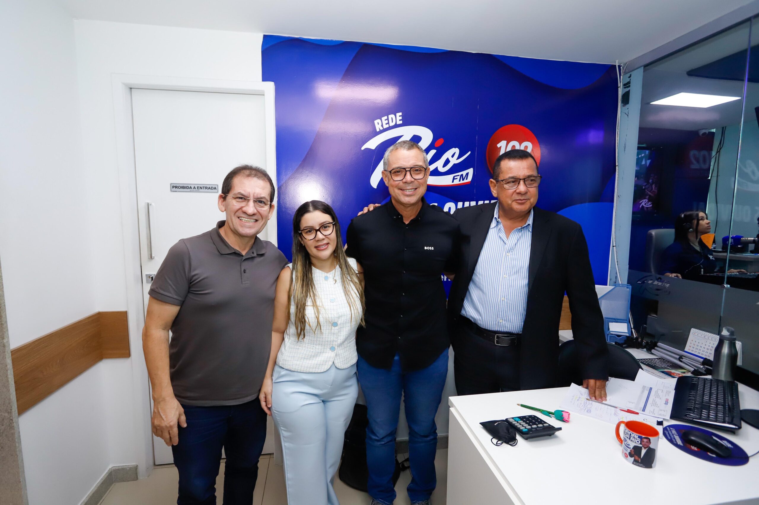 Fábio Mitidieri em entrevista à Rede Rio FM
