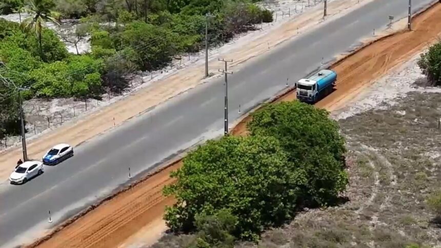 Duplicação da Rodovia SE-100 segue em ritmo acelerado, diz governo